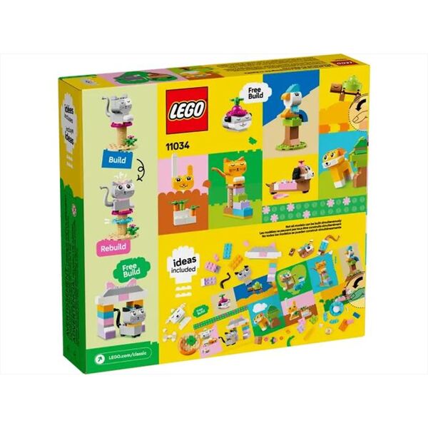 lego classic animali domestici creativi 11034-multicolore