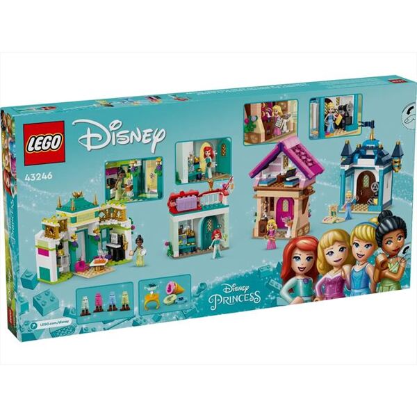 lego disney avventura al mercato principesse 43246