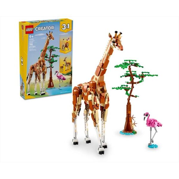 lego creator animali del safari 31150-multicolore