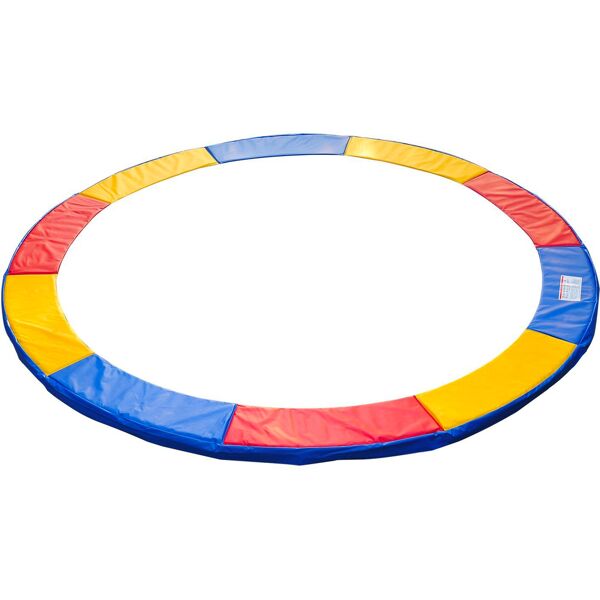 dechome 1d03070d3 copertura bordo di protezione per trampolino elastico in pvc rosso blu giallo Ø305 cm - 1d03070d3