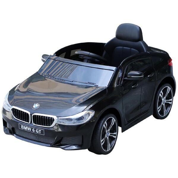 dechome 370067 macchina elettrica per bambini bmw 6 gt con telecomando 3+ anni colore nero - 370067