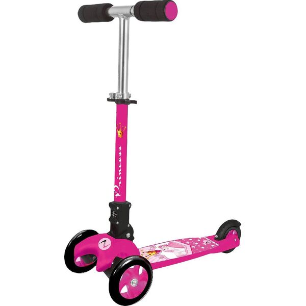 garlando grg-004 monopattino 3 ruote per bambini colore rosa - grg-004 princess