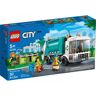 60386 Lego City Camion Per Il Riciclaggio Dei Rifiuti