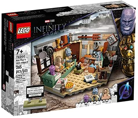 lego marvel - the infinity saga - la nuova asgard di bro - 76200