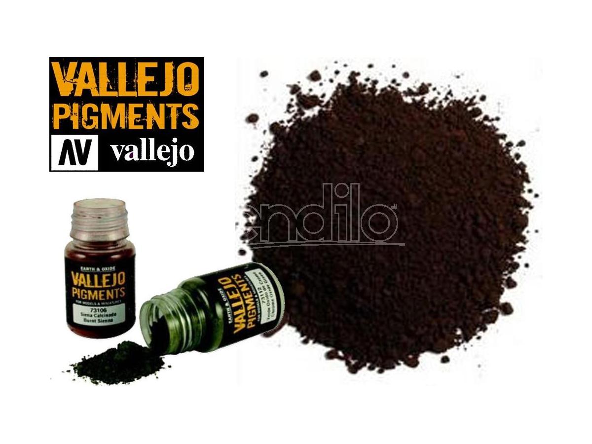 VALLEJO Pigment Burnt Umber 73110 Colori