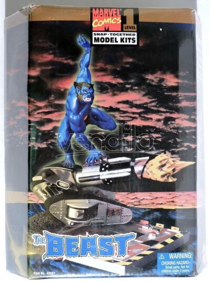 STICKTOY SRL Marvel Comics The Beast Snap Together Level 1 Model Kit