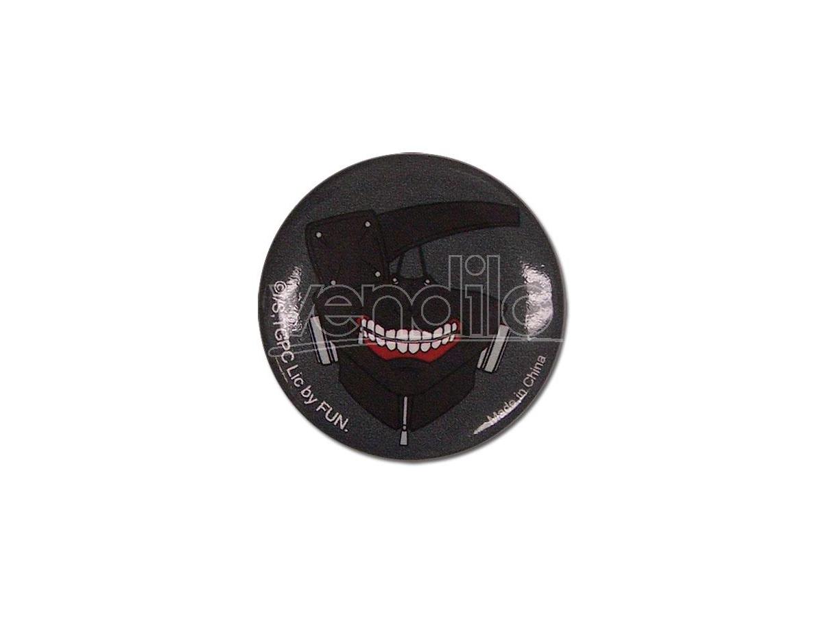 GE ANIMATION Tokyo Ghoul Kaneki Mask Button Spilla