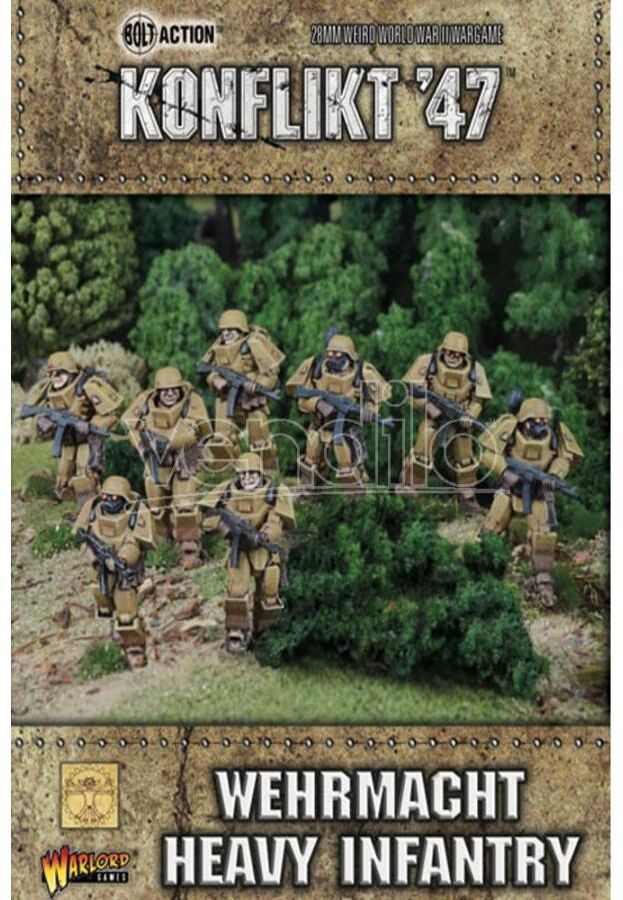 WARLORD GAMES Konflikt 47 German Heavy Infantry Wargame