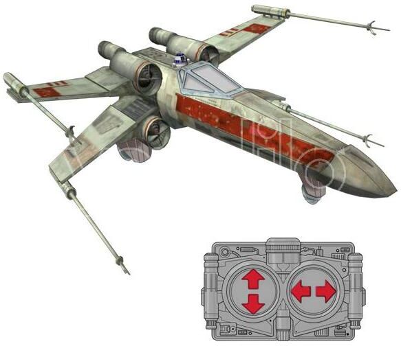 Giochi Preziosi Rc X-Wing Fighter Star Wars 25 Cm Gadget - Giochi Elettronici