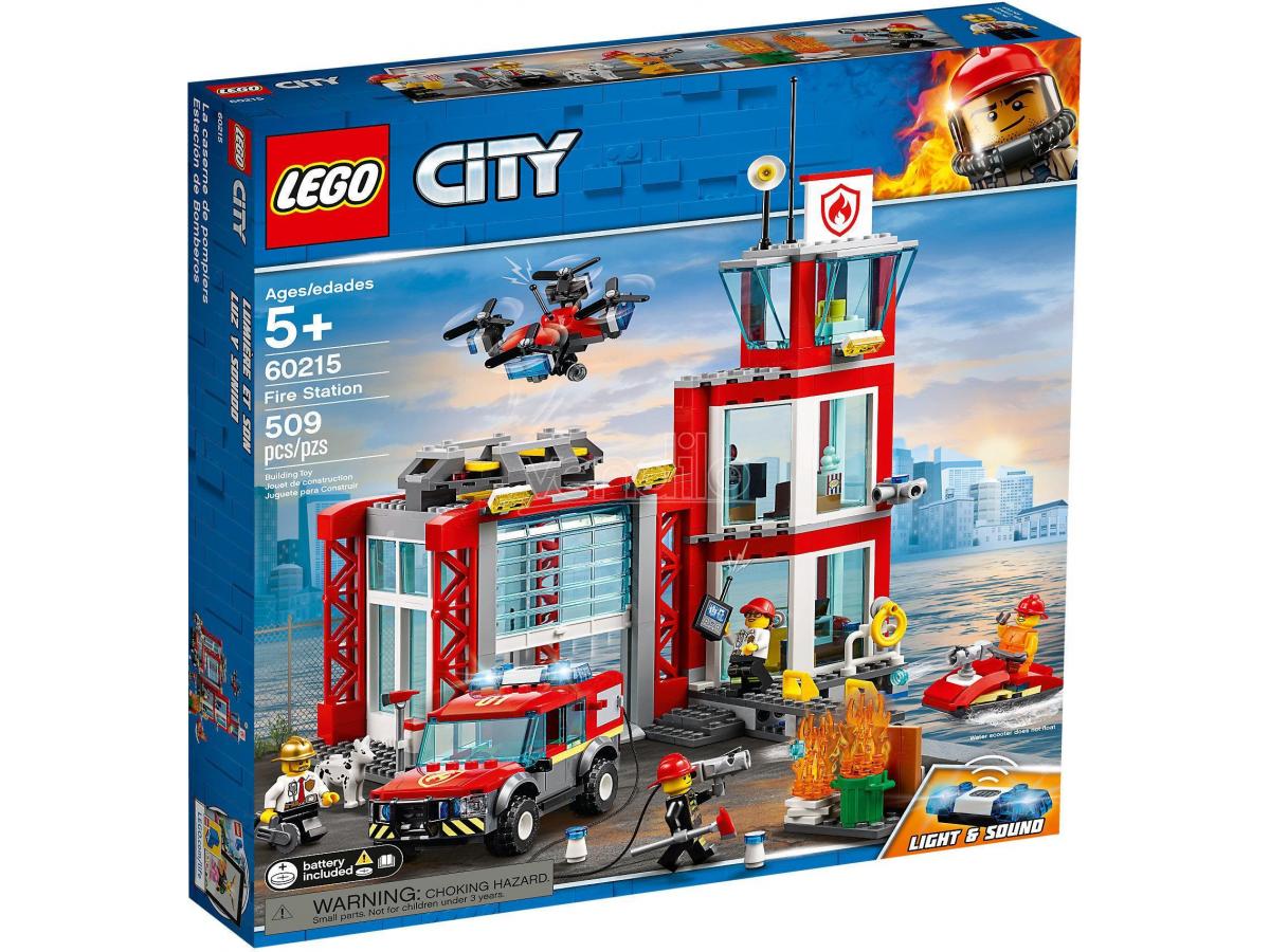 Lego City Fire 60215 - Caserma Dei Pompieri