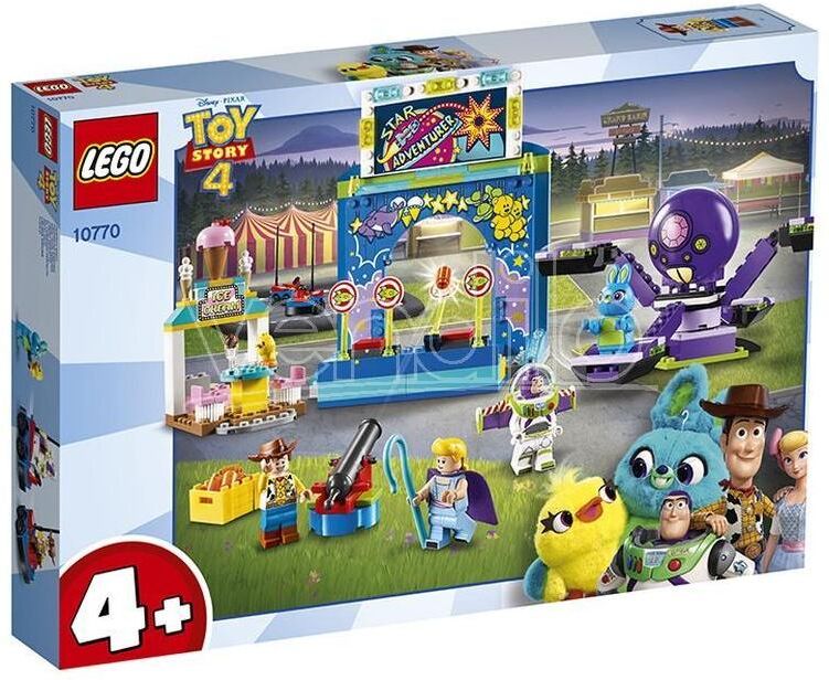 Lego Juniors 10770 - Toy Story 4: Buzz E Woody E La Mania Del Carnevale