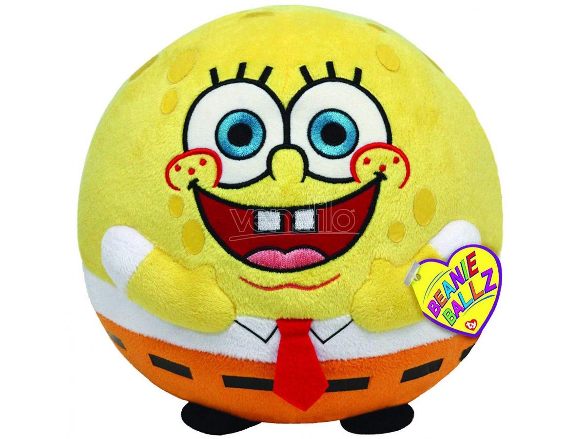 TY Beanie Ballz T38009 - Peluche Palla Spongebob 12cm