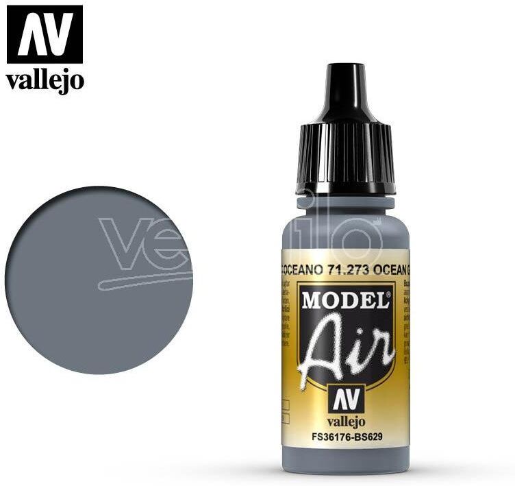 VALLEJO Model Air Ocean Grey 71273 Colori