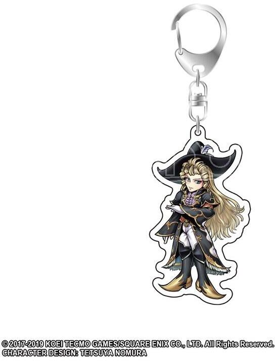 SQUARE ENIX Dff Stampa In Acrilico Key Holder Vol.8 Kuja Portachiavi