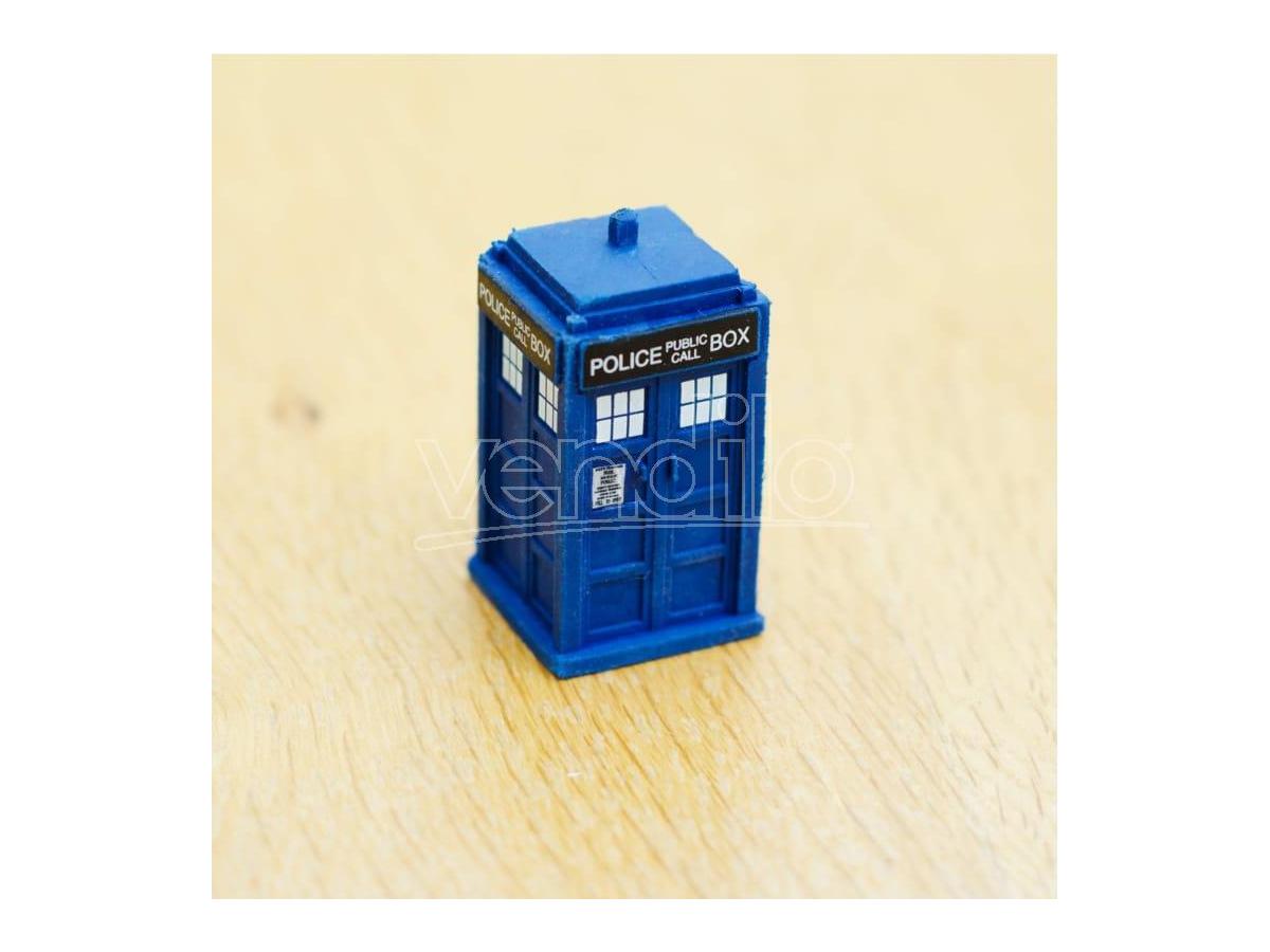 Monster Cable Doctor Who 3d Tardis Rubber Accessori