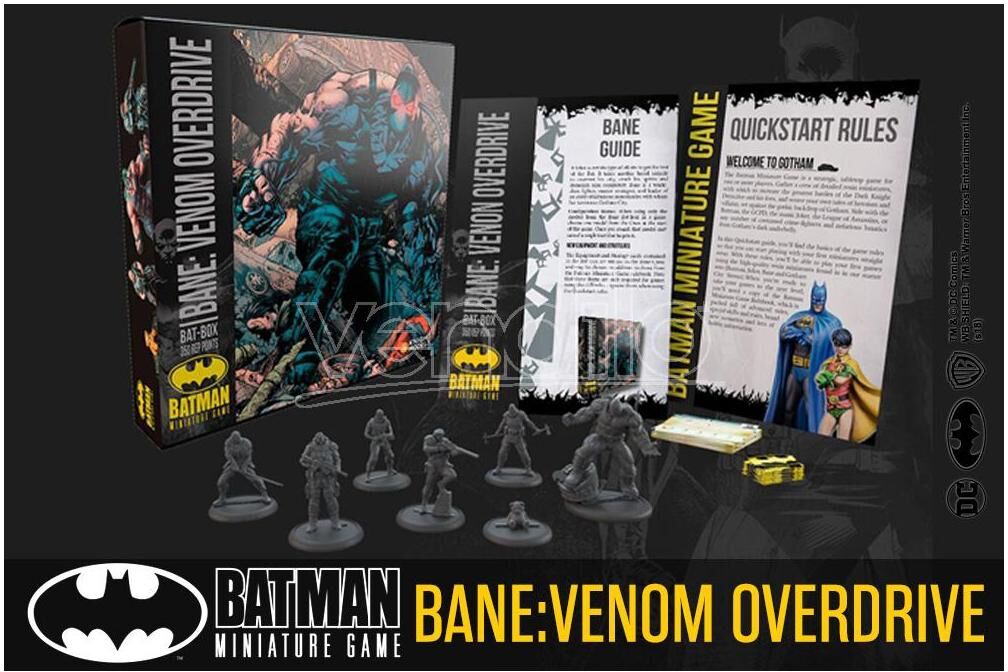 KNIGHT MODELS Bmg Bane Venom Overdrive Bat Box Wargame