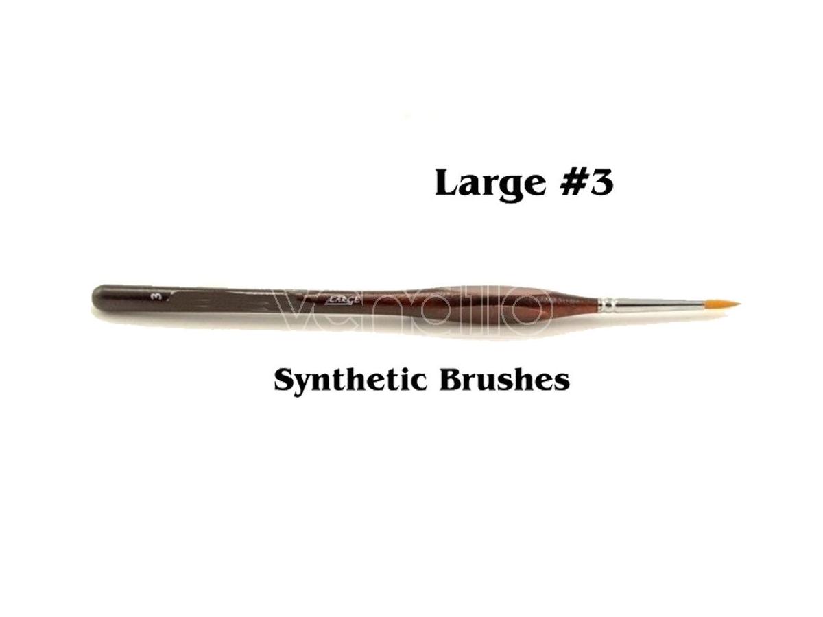 GSW Brush Large 3 Synthetic Accessori Per Modellismo