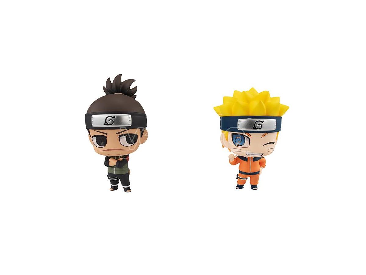 MEGAHOUSE Cb Naruto Umino Iruka & Uzumaki Naruto Mini Figura