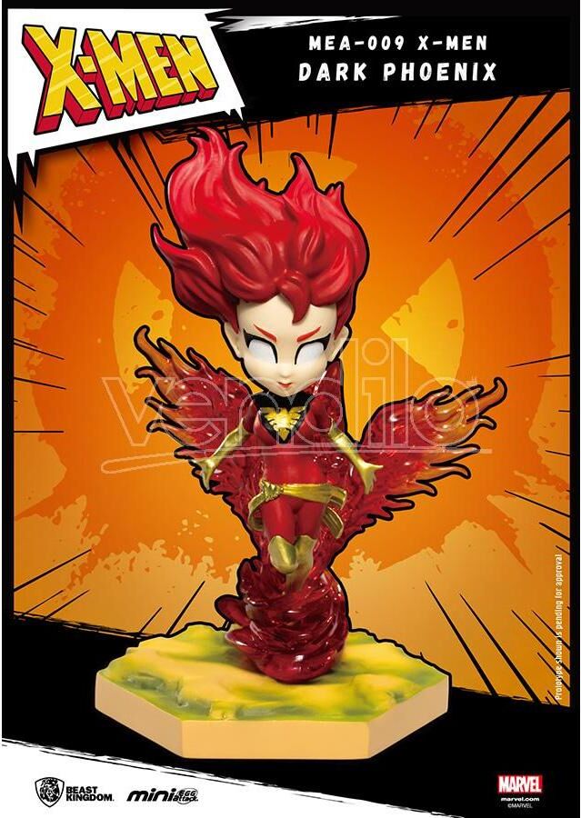 BEAST KINGDOM X-Men Dark Phoenix Mini Uova Attack Mini Figura