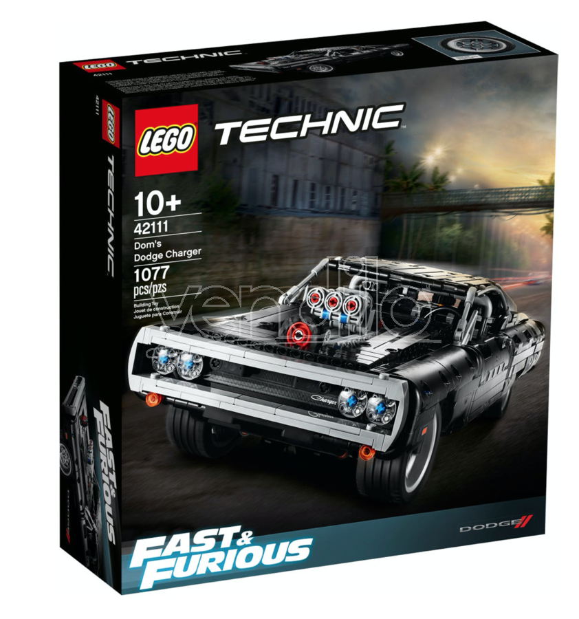 Lego Technic 42111 - Dodge Charger Di Dom Fast & Furious