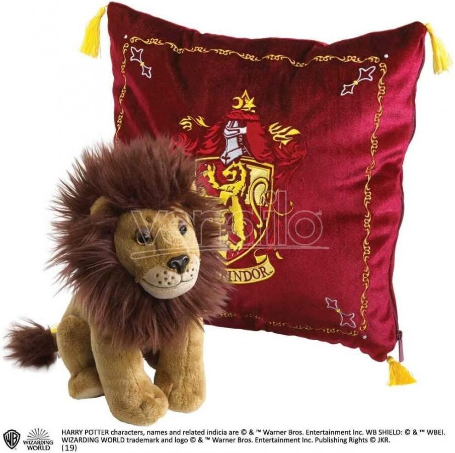 NOBLE COLLECTION Harry Potter - Peluche E Cuscino Di Grifondoro