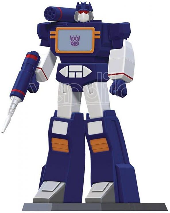 POP CULTURE SHOCK COLLECTIBLES Inc Transformers Soundwave 9inch Pvc Statua