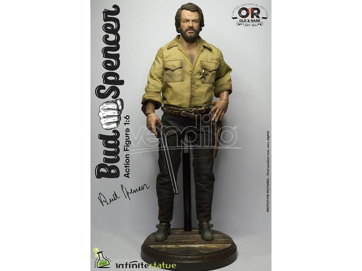 INFINITE STATUE Bud Spencer Nei Panni Di Bambino Old & Rare Statua 1:6 Infinite Metallo