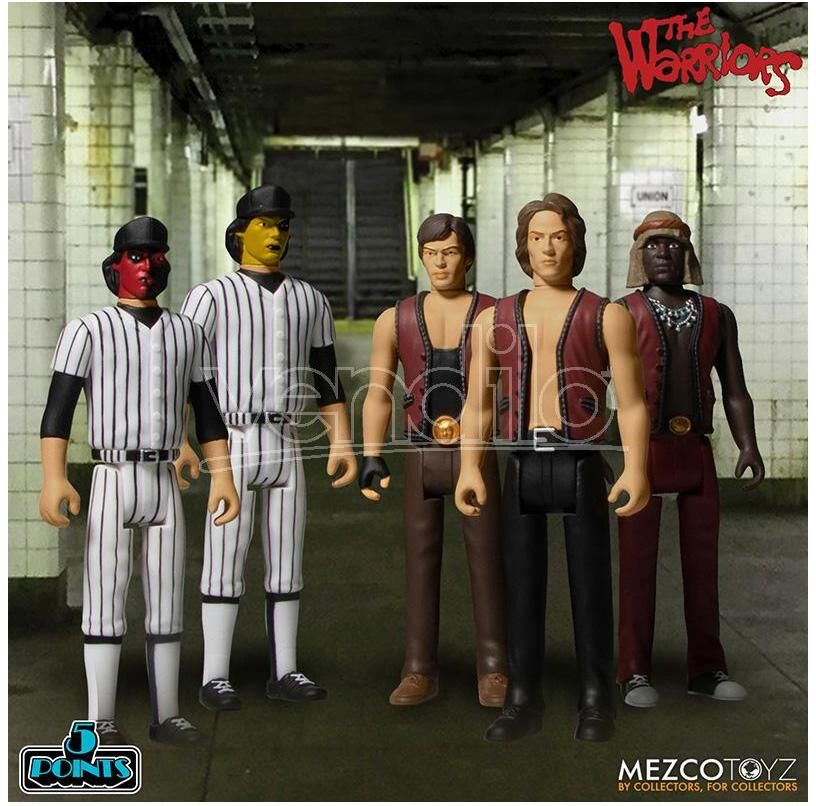 MEZCO TOYS 5 Points The Warriors Box Set Action Figure