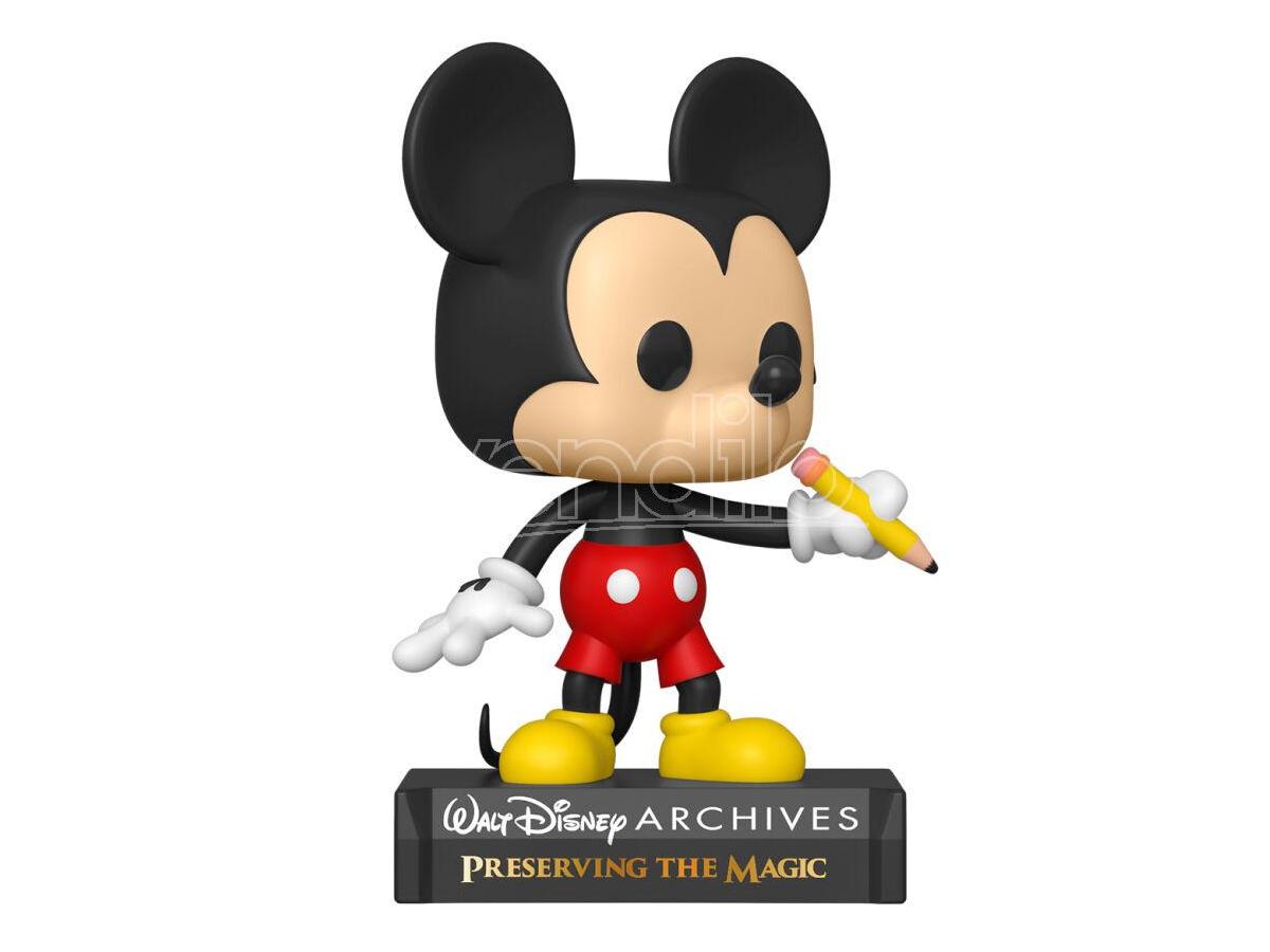 FUNKO Mickey Mouse Disney  Pop Archives Vinile Figura Topolino Classico 9 Cm