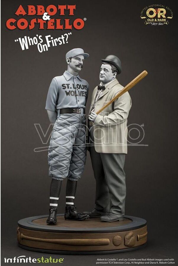 INFINITE STATUE Abbot&costello Old&rare 1/6 Resin Statua Statua Infinite Statua