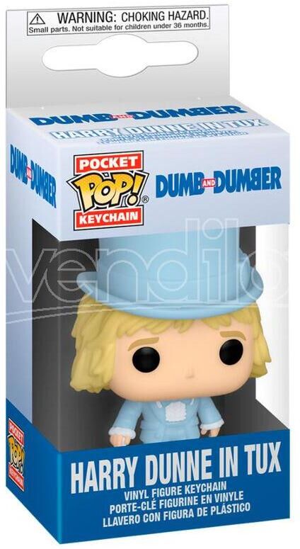 FUNKO Pocket Pop Portachiavi Dumb E Dumber Harry In Tux