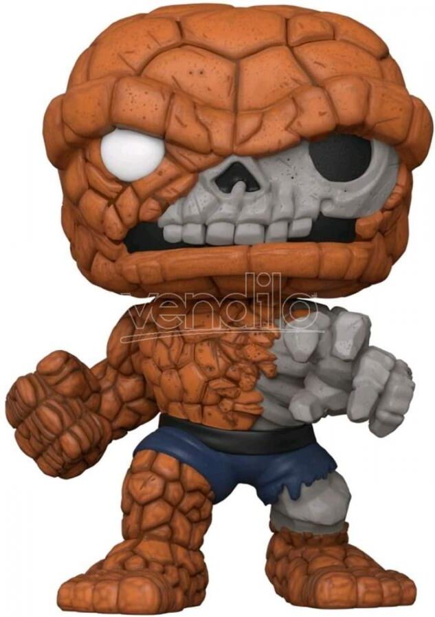 FUNKO Zombies Marvel  Pop Super Eroi Vinile Figura La Cosa 25 Cm Esclusiva