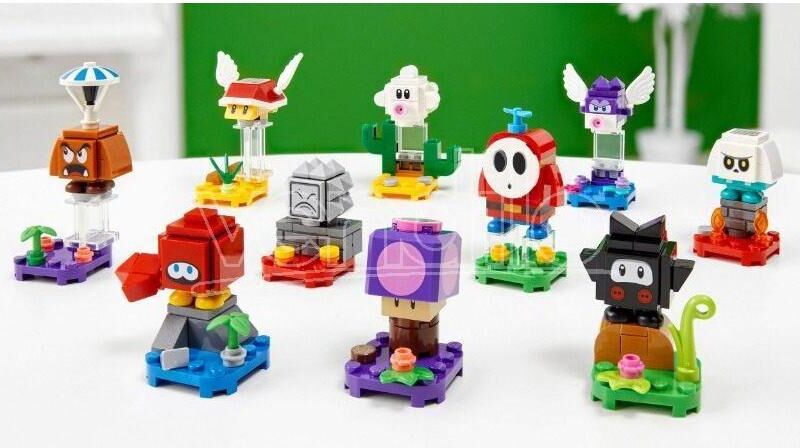 Lego Super Mario 71386 - Minifigures 10 Personaggi Serie 2 Serie Completa