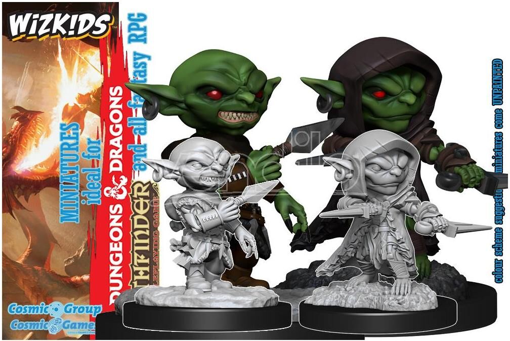 WIZKIDS Pathfinder Dcum Goblin Male Rogue Miniature E Modellismo Wizbambino