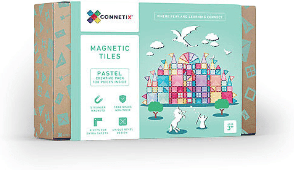 Connetix Pacco Creativo Pastello 120 Pezzi