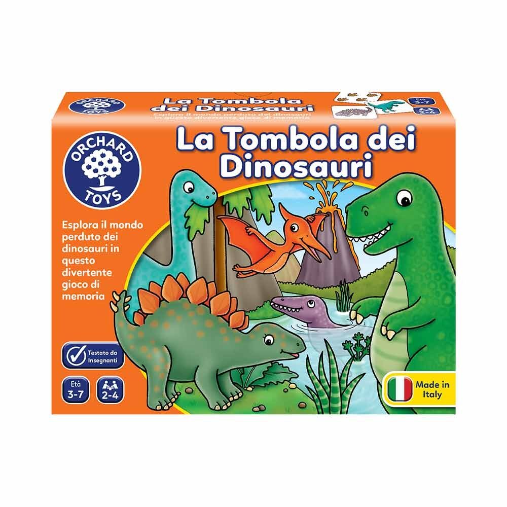 Orchard Toys La Tombola dei Dinosauri Gioco Bambini 3-7 Anni, 1 Pezzo
