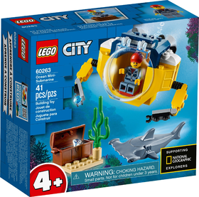 Lego 60263 City Minisottomarino Oceanico New 07-2020