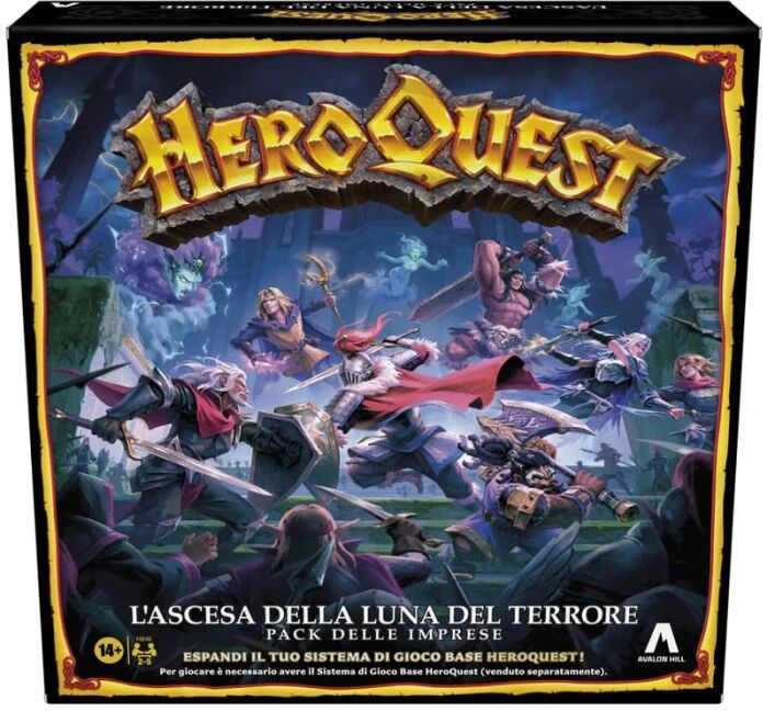 Hasbro HeroQuest - L’Ascesa della Luna del Terrore