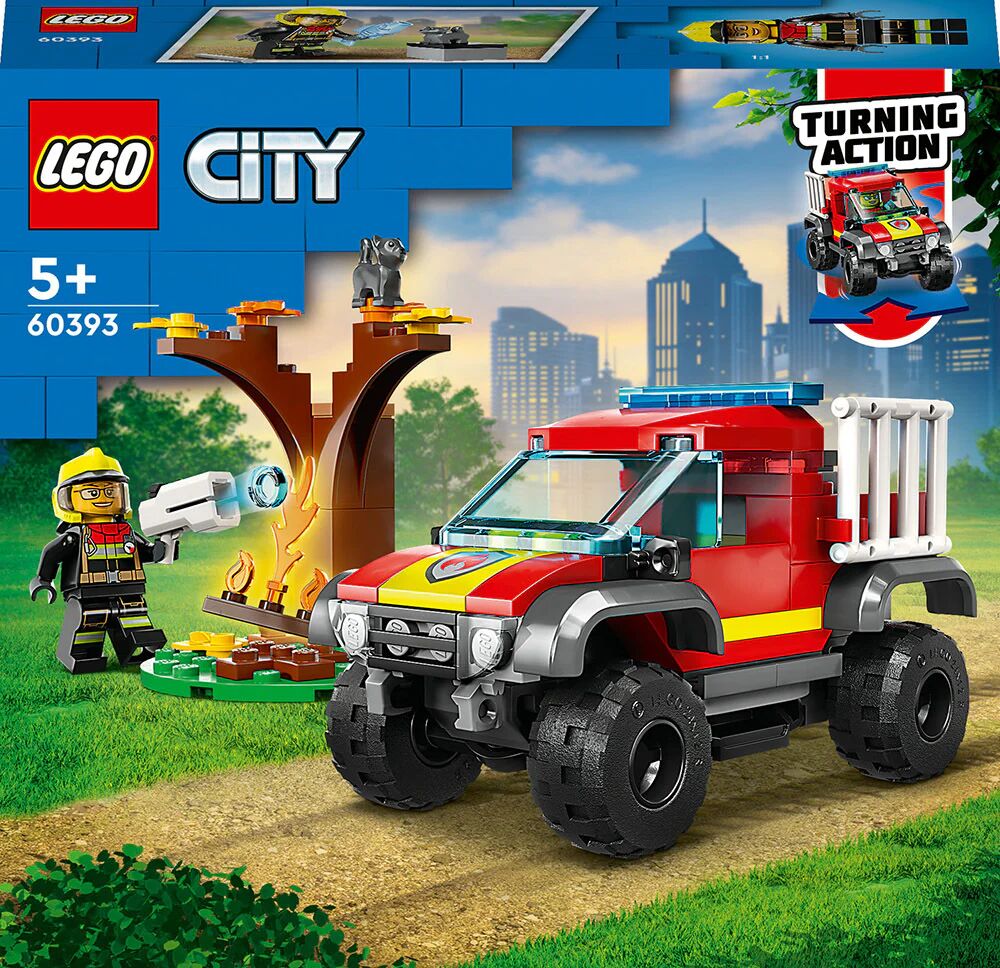 Lego City Soccorso sul fuoristrada dei pompieri
