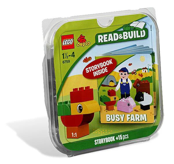 Lego DUPLO Costruzioni la fattoria, leggi e costruisci