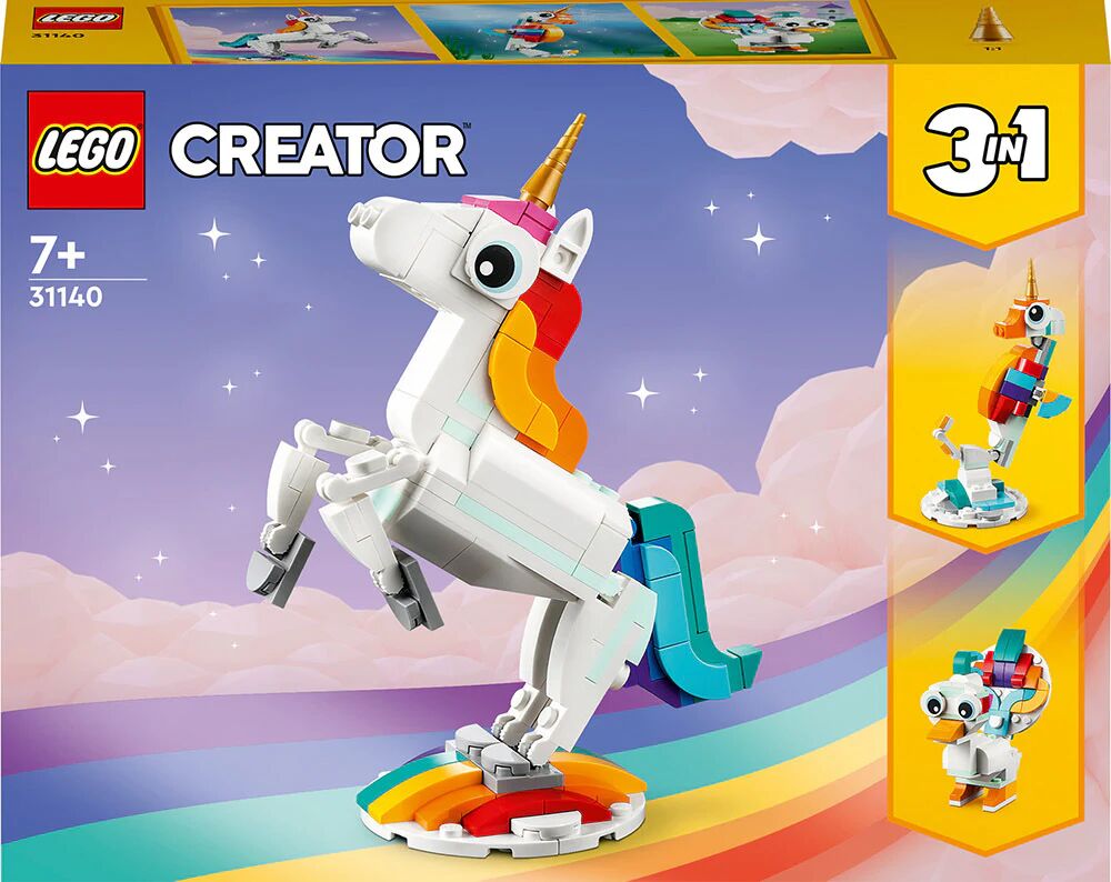 Lego Creator 3-in-1 Unicorno magico