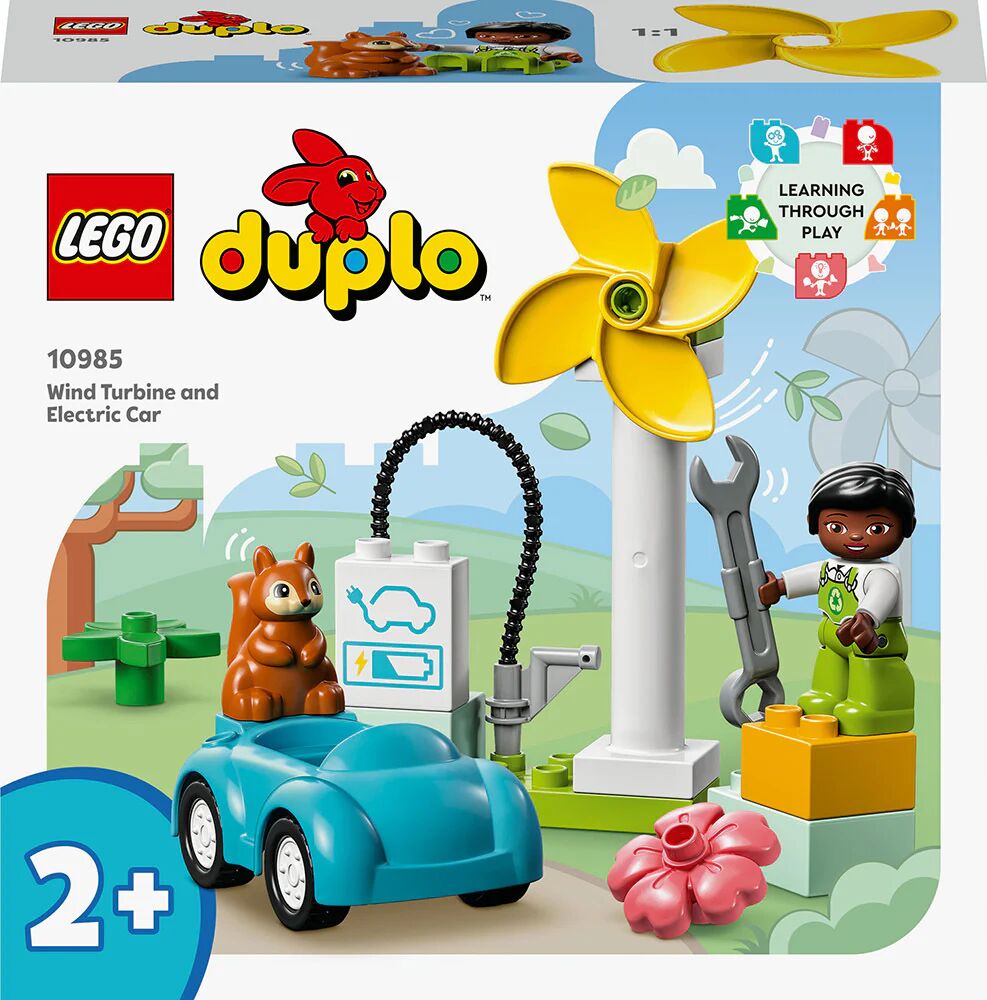 Lego DUPLO Turbina eolica e auto elettrica