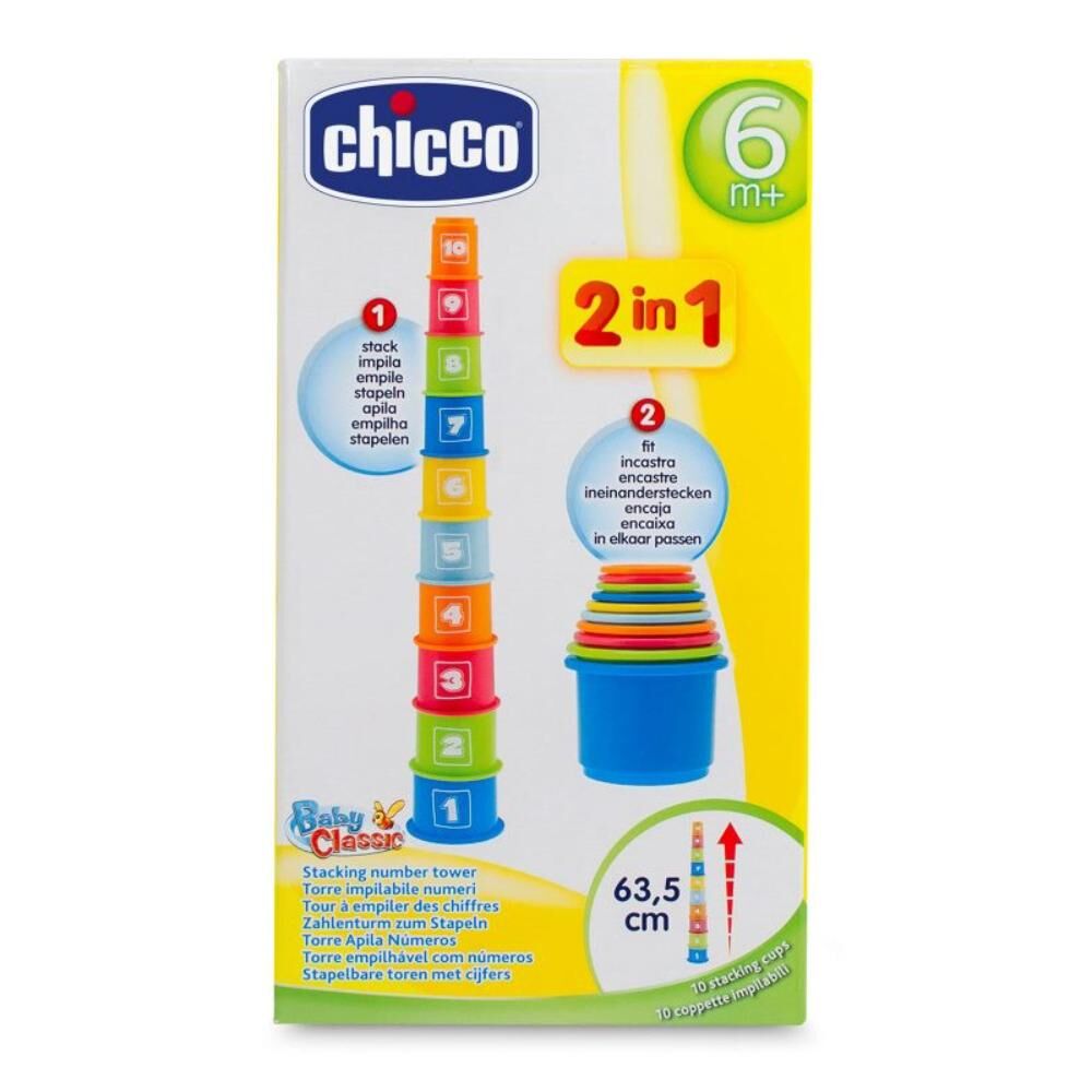 Chicco Gioco 75110 Numeri Impilabili