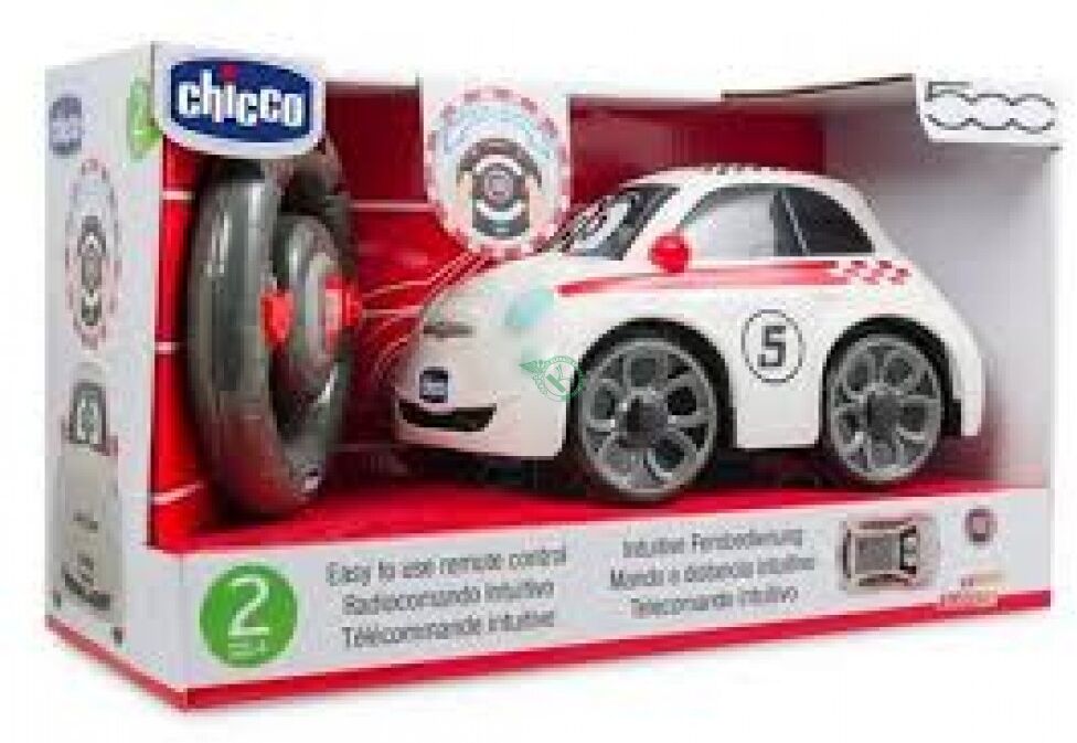 Chicco Gioco Macchina Radiocomandata Fiat 500 Sport RC