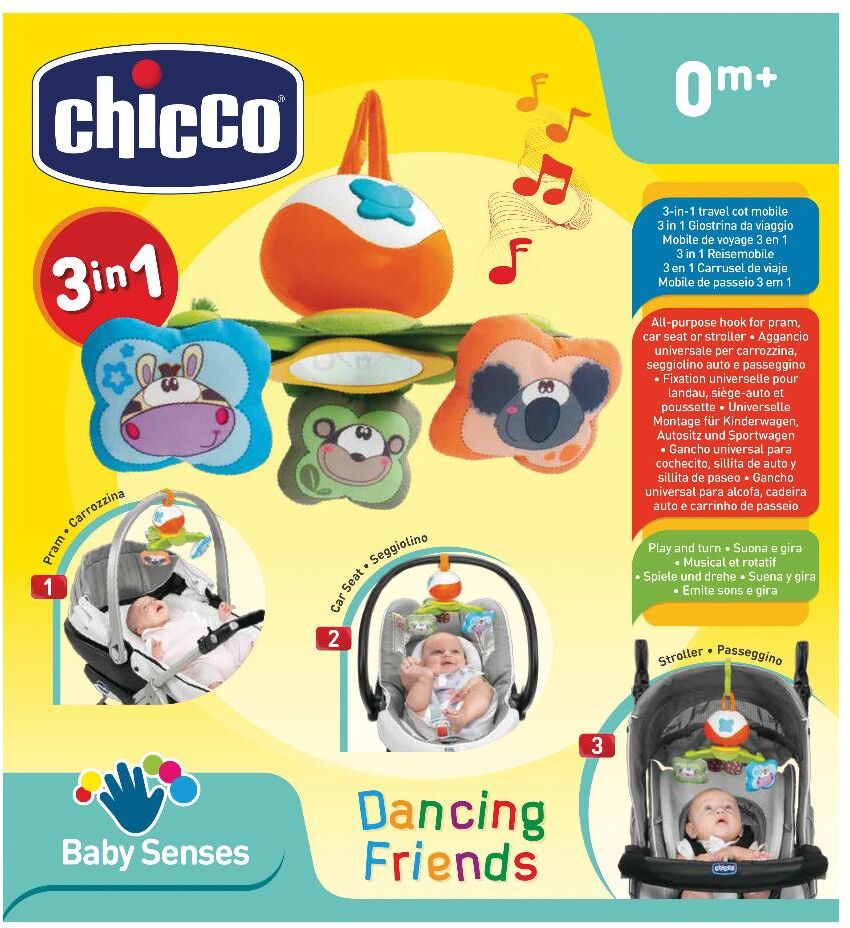 Chicco Gioco 90300 Giostrina Fun Travel