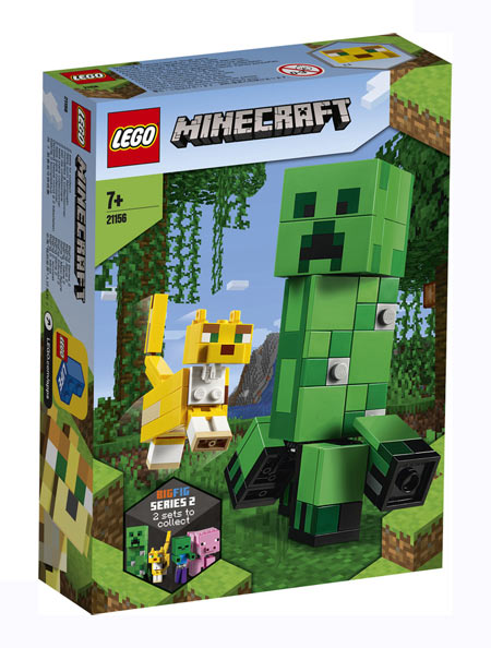Lego Minecraft (21156) Maxi-figure Creeper e Gattopardo