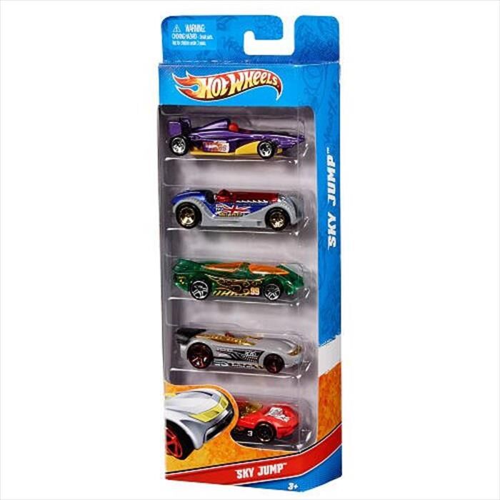 Mattel Hot Wheels Confezione 5 Veicoli