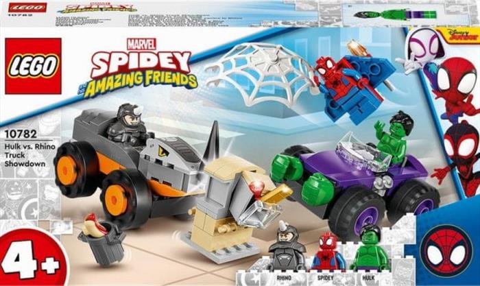 Lego Spiderman Resa Dei Conti Tra Hulk E Rhino 10782