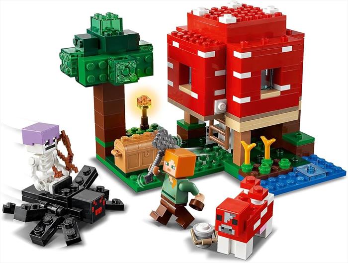 Lego Minecraft La Casa Dei Funghi 21179