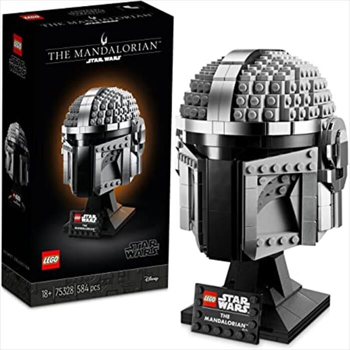 Lego Sw Casco Serie-75328-nero/grigio